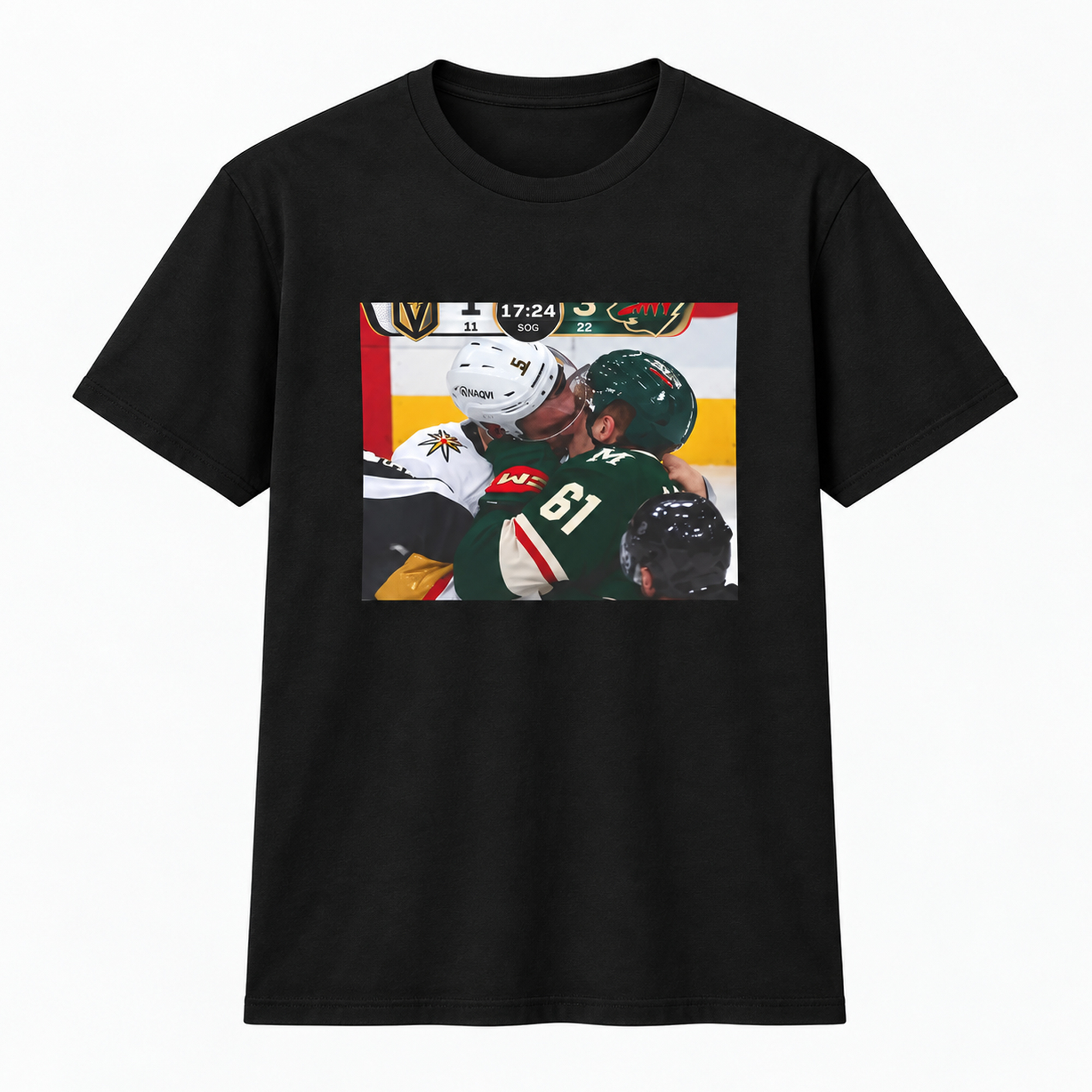 Lorenz And Lauzon Kissing Fight Shirt